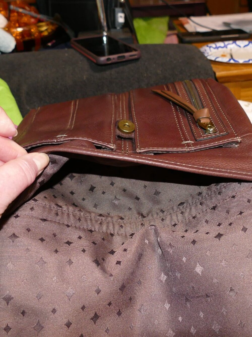 Fossil Morgan Traveler/Crossbody Purse - Picture 12 of 16